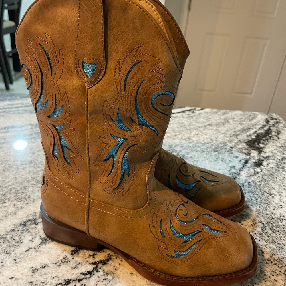 Girls Roper Boots